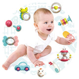 Ibi-Irn Hand Baby Rattle Bell 10Pcs