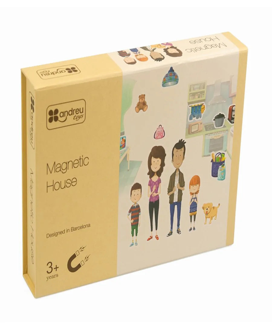 Andreu Toys Magnetic House - Laadlee