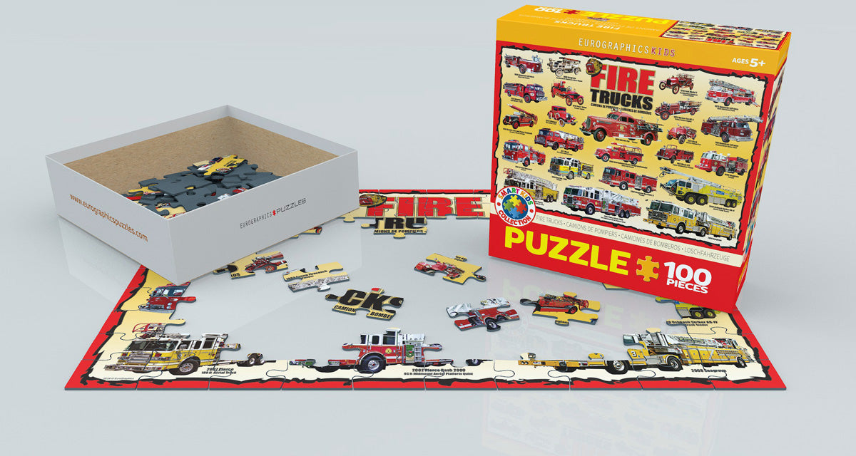 eurographics-fire-trucks-puzzle-100pcs - 1