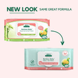 Aleva Naturals Bamboo Baby Sensitive Wipes - 72Ct - Laadlee