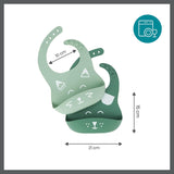 Babymoov Bib'Isy Silicone Bibs Set Of 2