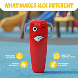 Blix Queaky STEM & Experimental Toy - Red