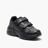 Amica Kids Double Velcro Sports Shoes - Black