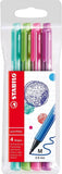 Stabilo Nylon Tip Writing Pen PointMax - Pack of 4