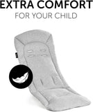 Hauck Pushchair Padded Seat Liner - Light Grey