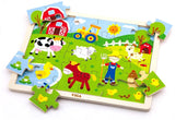 Viga 24 Pcs Puzzle - Farm