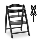 Hauck Arketa Beech High Chair - Blackwashed