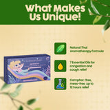 Omumsie VapoPatch Natural Relief from Cold & Congestion - 24pcs