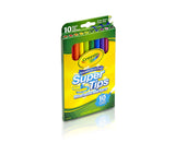 Crayola Washable Super Tips Markers - Pack of 10 - Laadlee