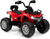 MYTS ATV Quad Kids Ride-On 4-Wheeler Quad Bike 12V - Red