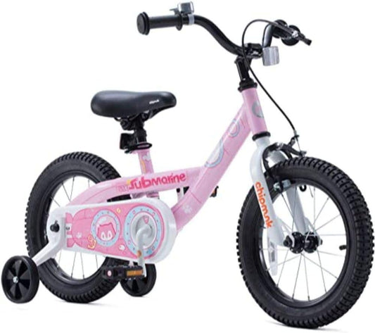 Chipmunk Kids Bike - Submarine 12" Pink - Laadlee