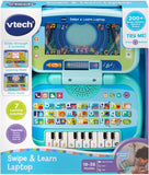 VTech Swipe & Learn Laptop Toy With Sliding Screens, Music & Learning Apps