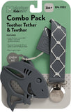 Malarkey Kids Teether Tether And Teether- Nautical And Baby Shark - Laadlee