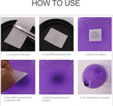 Brain Giggles Balloon Glue Dots Heavy Duty Double Sided for Sticker Adhesive Point Tape for Party Decoration 2 Rolls (200pcs)