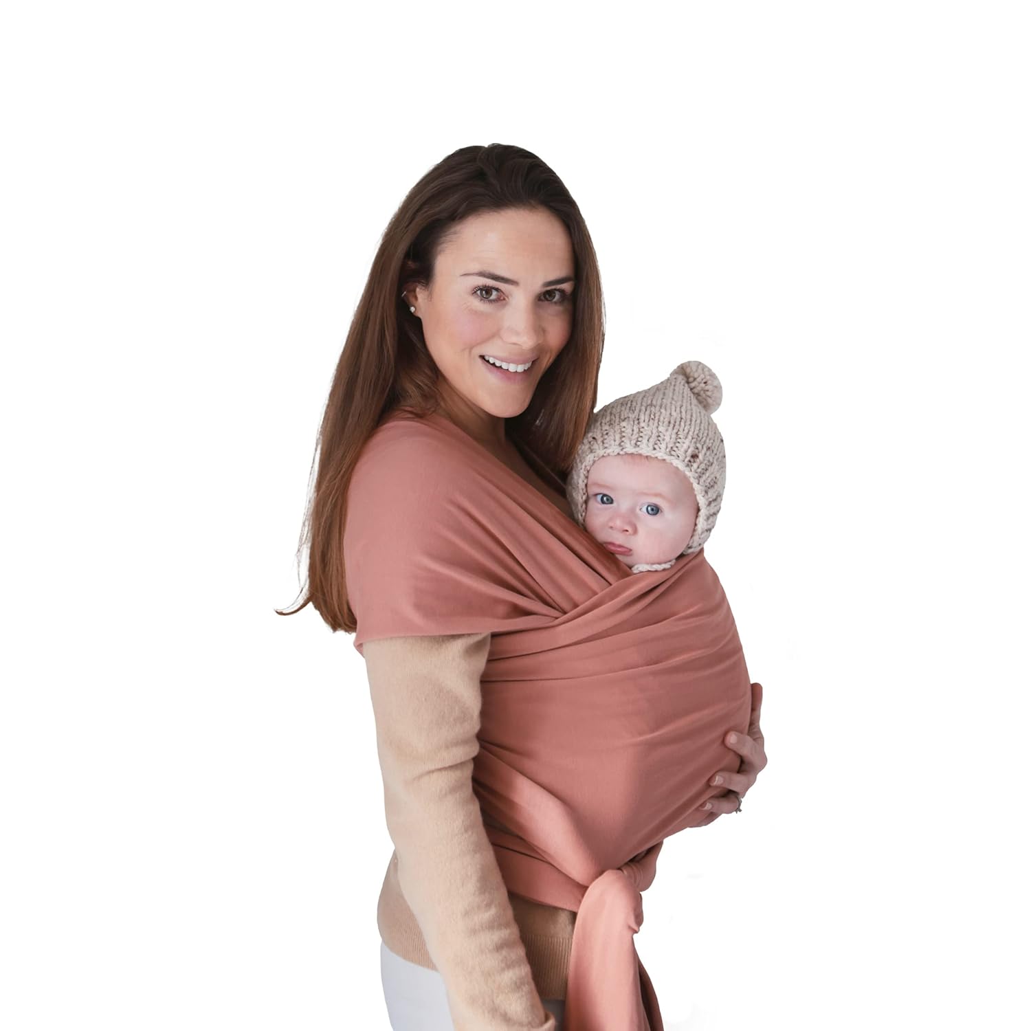 Mushie Baby Carrier Wrap Cedar - Laadlee