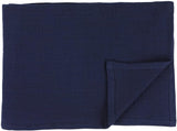 Trixie Muslin Cloths (110 X 110Cm) (2-Pack) - Bliss Blue - Laadlee