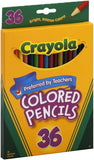 Crayola Colored Long Pencils - Pack of 36 - Laadlee