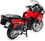 MSZ BMW R1250 RT Bike 1:18 Die-Cast Replica - Red - Laadlee