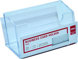 Deli Business Card Holder Transparent E7623