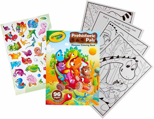Crayola Prehistoric Pals Coloring Books - 96 pages