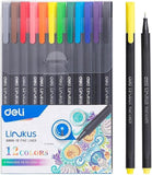 Deli Fine Liner 0.45Mm 12 Colors EQ90012