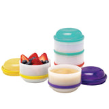 Dr. Brown's Snack-A-Pillar Snack & Dipping Cup Pack of 4 - Laadlee