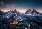 Ravensburger Three Peaks, Dolomites Jigsaw Puzzle - 1000pcs