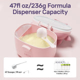 NCVI Baby Formula Dispenser On The Go - Pink