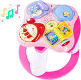 Teknum 3-in-1 Rotating Play Table - Pink
