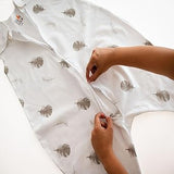 Tickle Tickle Organic Cotton Sleeping Bag with Feet - Fauna - Laadlee
