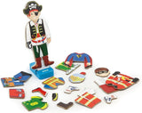 Viga Dress Up Magnetic - Boy