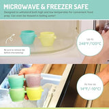 Melii Snap & Go Pads Food Storage Container - 4pcs - Laadlee