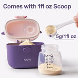 NCVI Baby Formula Dispenser On The Go - Purple