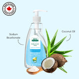 Aleva Naturals Bottle & Dish Liquid - Fragrance Free - 500ml - Laadlee