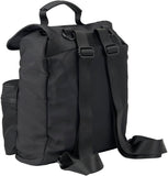 BabaBing Iris Sustainable Diaper Bag With Hooks And Changing Pad – Black