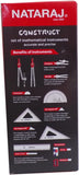 Nataraj Construct Mathematical Instrument Set - Plastic Box