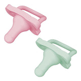 Dr. Brown's Happypaci Silicone One-Piece Soother -Pink And Green - Laadlee