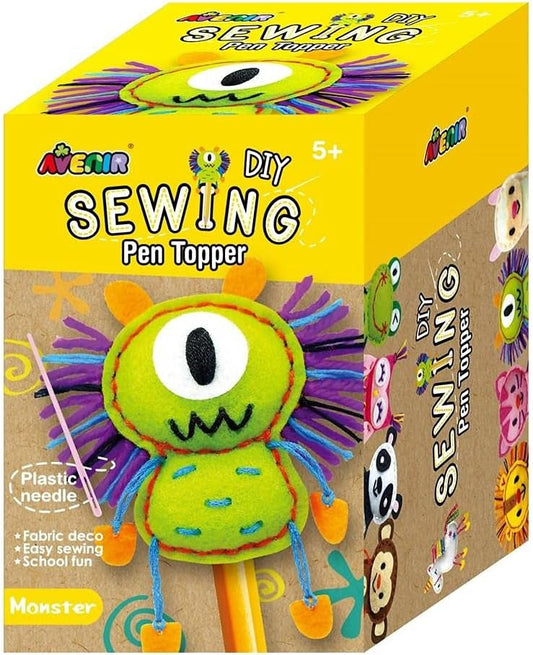 Avenir DIY Pen Topper Friend Sewing Kit - Monster - Laadlee