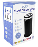 Ubbi Diaper Pail - Matte Black