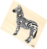 Viga Montessori Puzzle - Zebra
