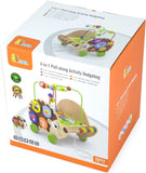 Viga 5-In-1 Pull-Along Activity Hedgehog