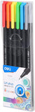 Deli Fine Liner Tip: 1-5Mm Assorted EQ90006