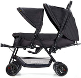 Teknum Double Baby Stroller - Black