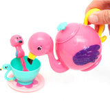 Zoo Troop Flamingo Tea Set With Accessories - Laadlee