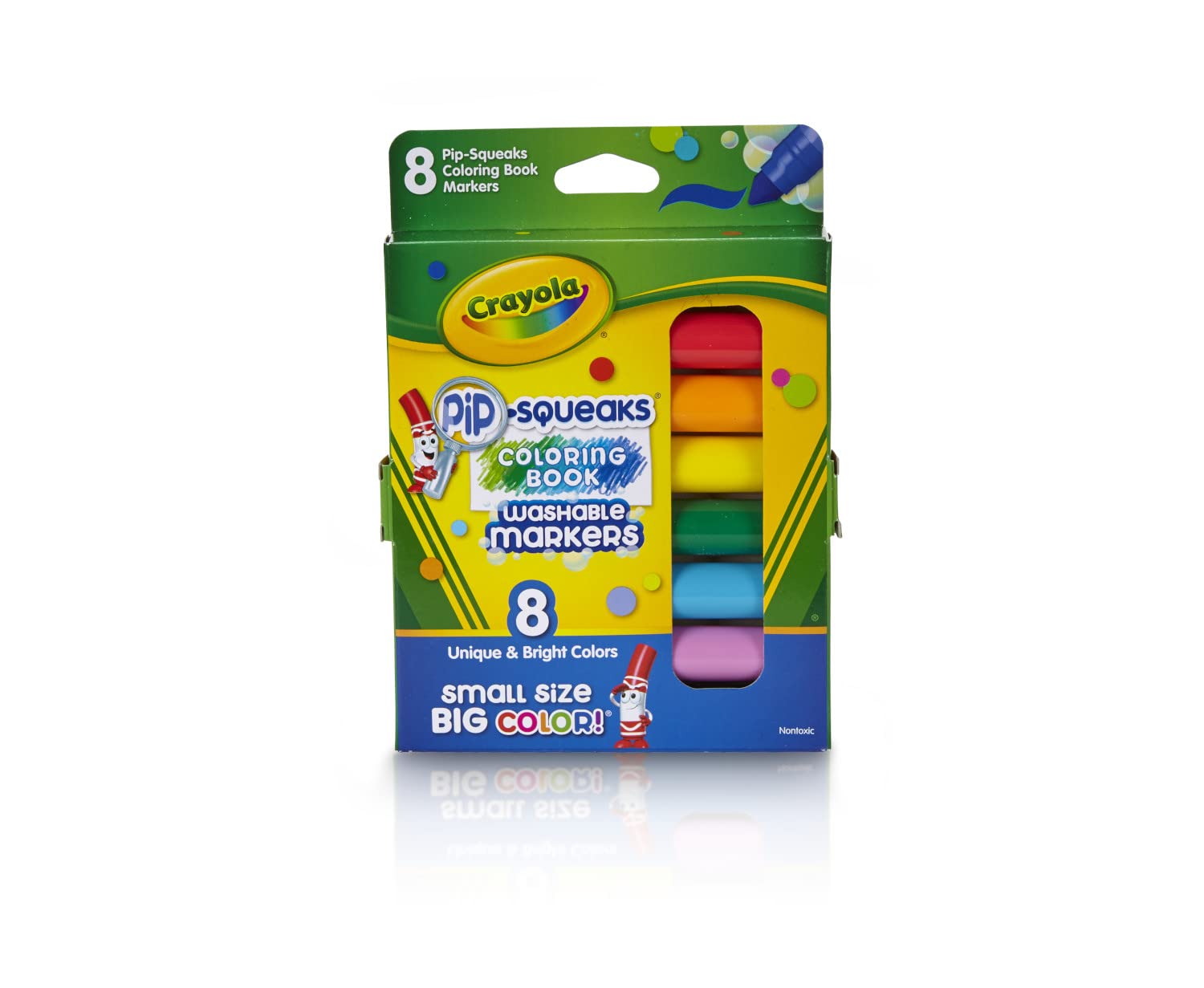 Crayola Unique & Bright Pip-Squeaks Washable Markers - Pack of 8 - Laadlee