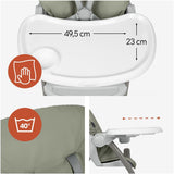 Hauck Sit N Fold Compact Folding High Chair - Sage