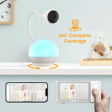 Chillax ChillaxBaby - Baby Mood Plus,5-inch 1080p HD Camera Wi-Fi Baby Monitor