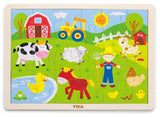 Viga 24 Pcs Puzzle - Farm