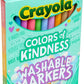 Crayola Colors of Kindness Fine Tip Markers - Pack of 10