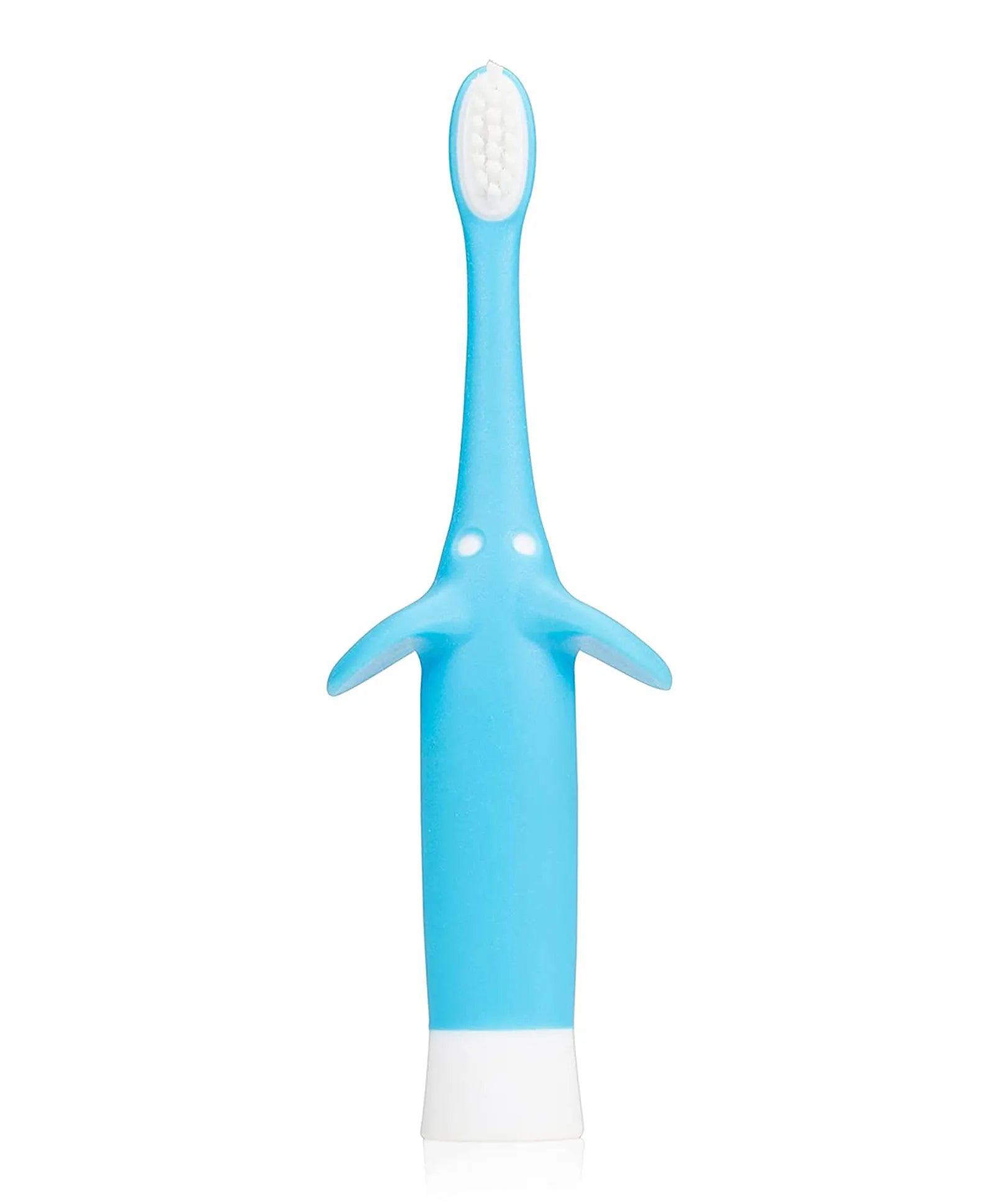 Dr. Brown's Infant-To-Toddler Elephant Toothbrush - Blue - Laadlee
